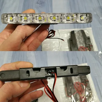 

Anti-collision Fog light Replacement DRL Lamp 1 Pair 12V Car Universal