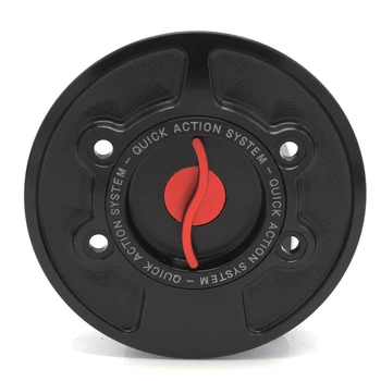 

Motorcycle Racing FUEL TANK CAPS Black Red For BMW S 1000RR / HP4 10-19 S1000R Naked 14-19 HP2 SPORT 08-11