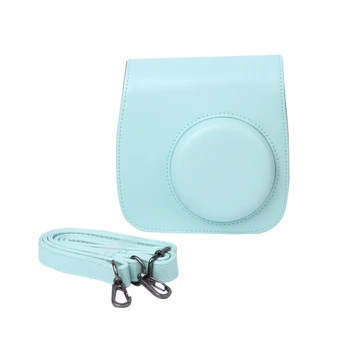 

Fujifilm Instax Mini Instant Film Camera Case Bag, PU Leather Cover with Shoulder Strap for Instax Mini 9/8+/8 Polariod Cameras