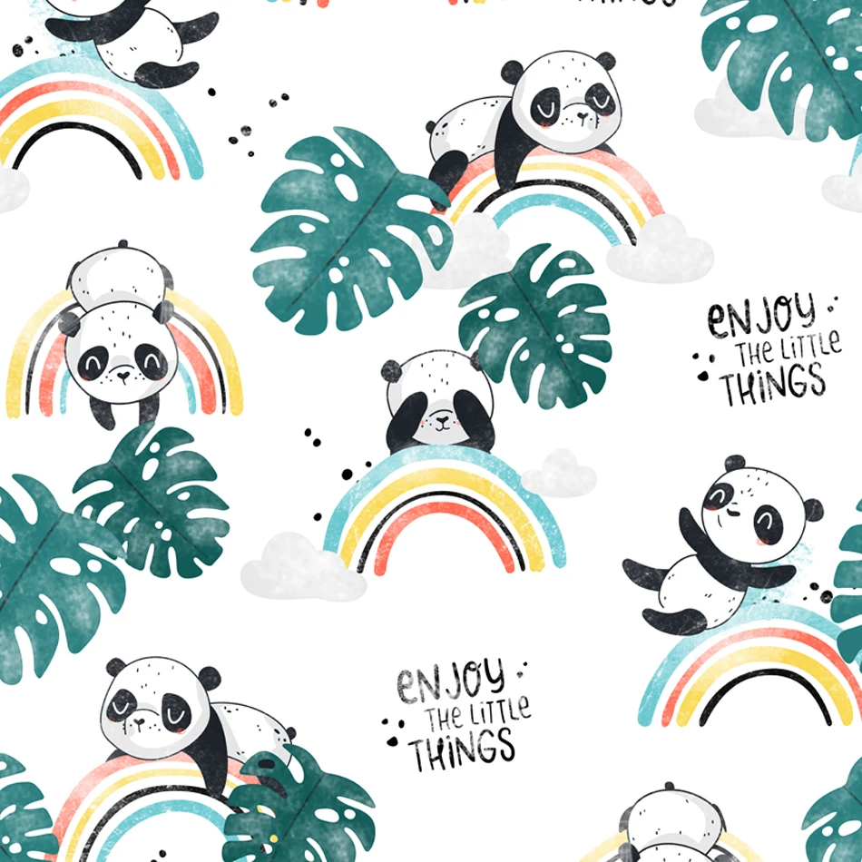 Eezkoala 1M Digital Print PUL Fabric for Cloth Diaper Waterproof TPU Fabric DIY Baby Nappies Wet Bags Material Breathable Fabric