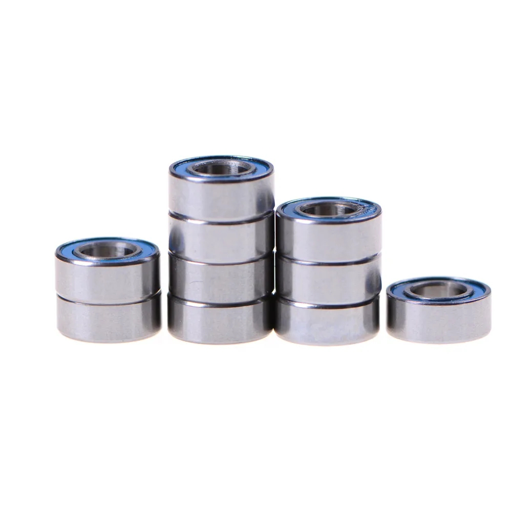 10PCS Ball Bearings Rubber MR105-2RSMiniature Sealed Bearing 5x10x4mm | Обустройство дома