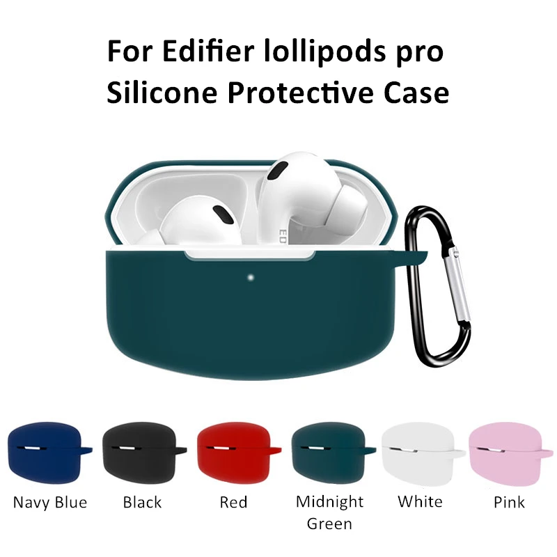 Чехол для Eidifier Lollipop pods Pro защитный чехол беспроводных Bluetooth наушников мягкий