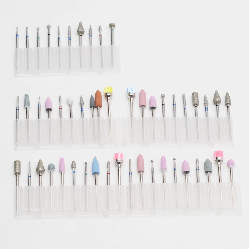 Набор насадок для полировки ногтей комплект из 1 коробки удаления кутикулы