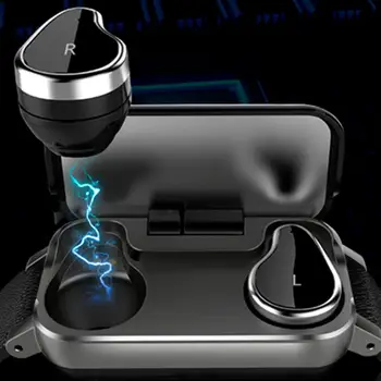 

T99 TWS Smart Binaural Bluetooth Earphone Headphone Fitness Bracelet Heart Rate Monitor Smart Wristband Smartwatch Men Gifts