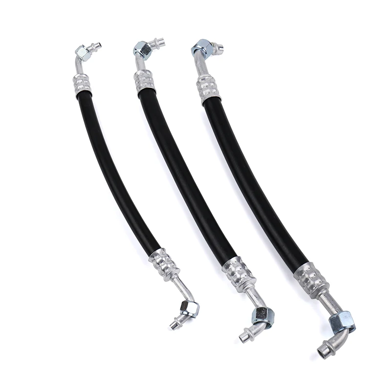 #6 #8 #10 R12 R134A Thick-Wall Gas Hose Assembly Straight/90 Degree Bead Lock Fitting Female Nut O-Ring Ac Pipe(Sold By Feet)