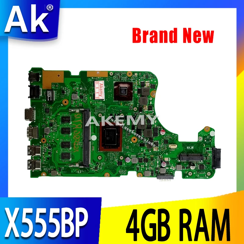 X555BP материнская плата для For Asus X555B X555QG ноутбука A9 9420P процессор 4 Гб RAM R5