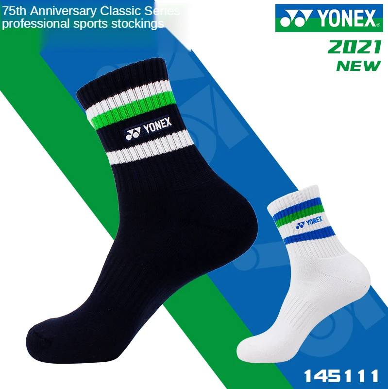 オリジナル3ペアyonexバドミントンソックススポーツロングソックスメンズレディースタオルボトムソックス バドミントンアクセサリー 用品 Aliexpress