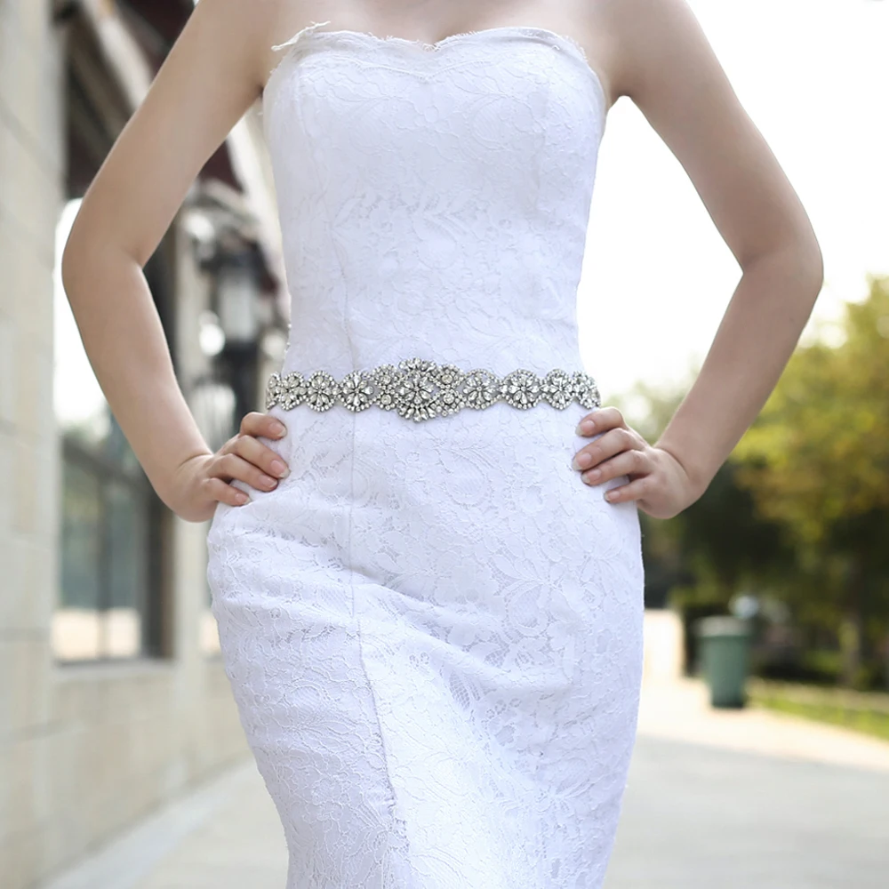 TRiXY, S161A, кристаллы, стразы, Свадебный ремень, аксессуары для свадьбы, свадебные пояса, свадебные аксессуары
