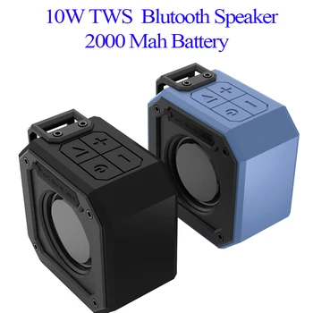 

10W Wireless Bluetooth Speaker Waterproof Portable Super Bass Subwoofer Soundbar Support Type-C USB TF Card for Computer Speaker