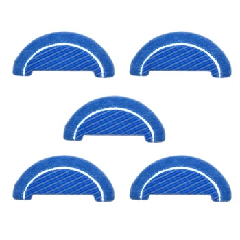 

EAS-5Pcs Fabric Mop Inserts for Conga 1090 Series Robot Vacuum Cleaner Accessories Fabric Mop Insert Kit
