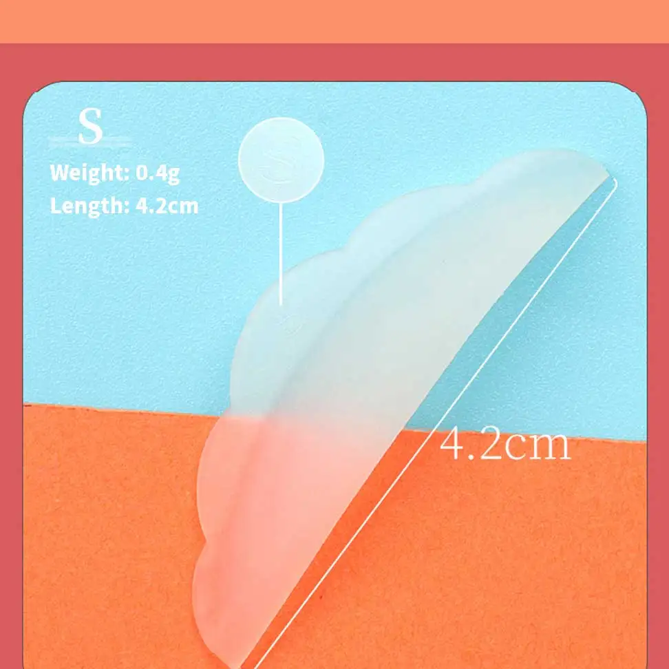 Description Picture 3 of item5Pairs Silicone Eyelash Perm Pad Colorful Recycling Lashes Rods Shield Lifting 3D Eyelash Curler Accessories Applicator Tools