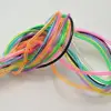 10 Meter Transparent Color 2mm Hollow Rubber Tubing Jewelry Cord Cover Memory Wire ► Photo 3/4