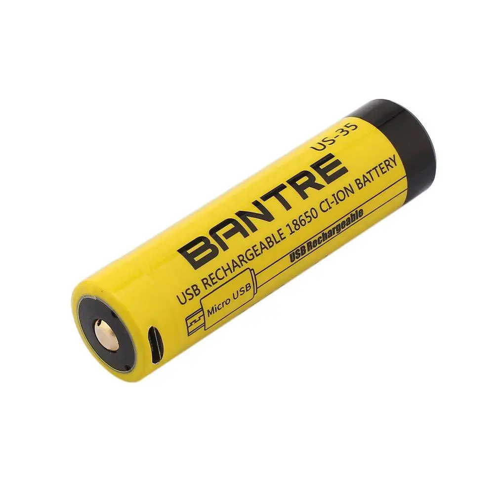 1 Pc BANTRE 18650 Li-ion Battery 3.6V 3500mAh Micro USB Rechargeable LC | Мобильные телефоны и аксессуары