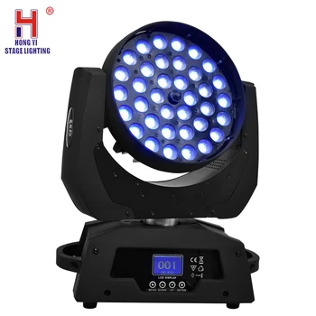 

Led Moving Head Wash Zoom 4in1/5in1/6in1 Led 36x12W RGBW Stage Effect Lighting For Professional Dj Live Music Equipment
