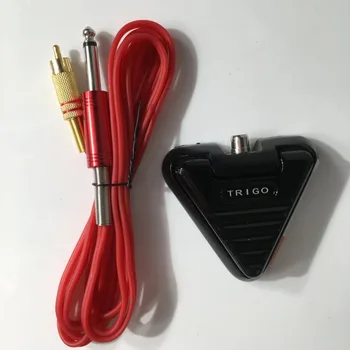 

Professional Triangle Flat Tattoo Foot Pedal RCA Interface Foot Switch with Cable Tattoo Equipment Accessories 2018 new selling