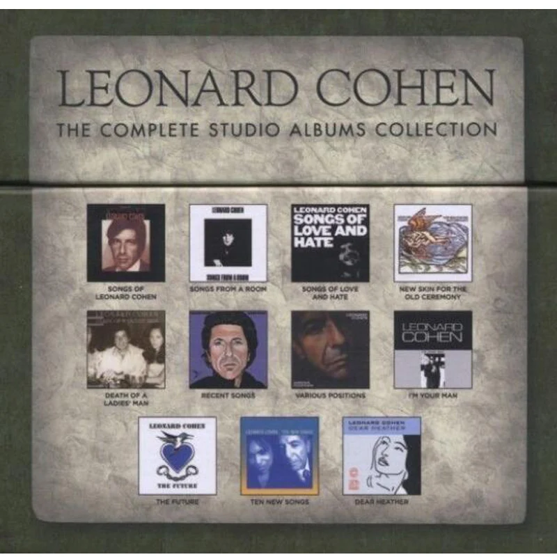 

Gift Box The Complete Studio Albums Collection Cohen New Sealed