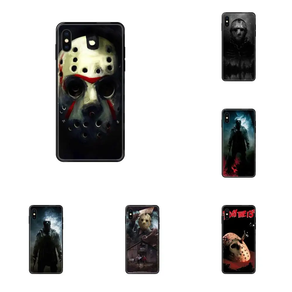 Мягкий чехол из ТПУ с аксессуарами Jason Vorhees пятница 13-го поколения для Xiaomi Mi Max Mix 2 3