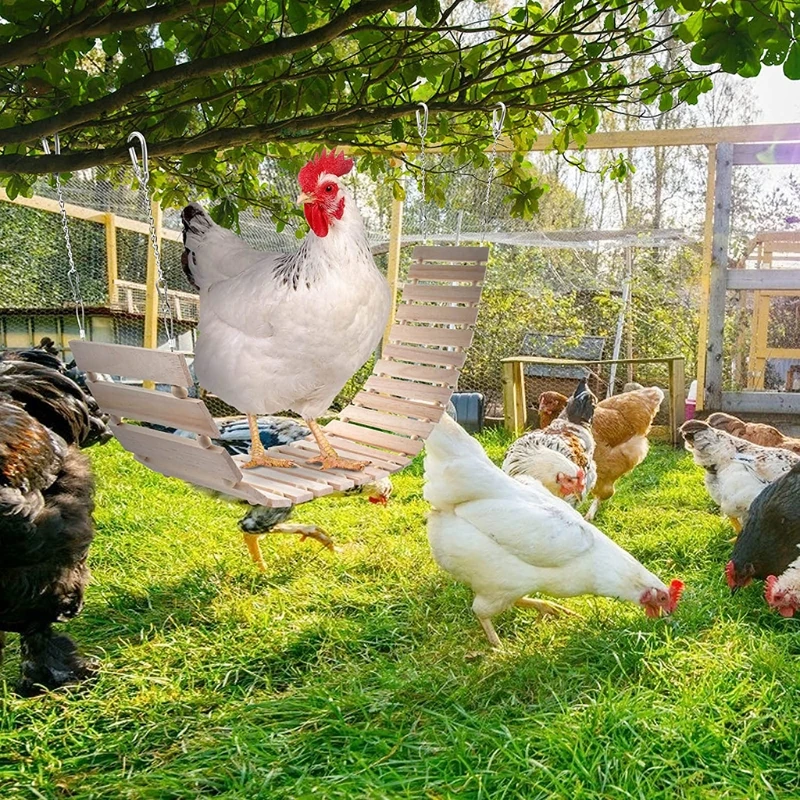 ChickenCoopToyChickenToysforHensNaturalWoodChickenLadder