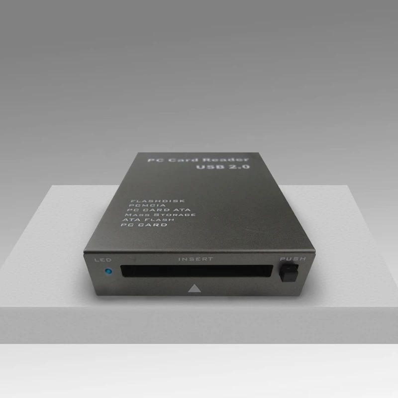 Pc кард-ридер Usb 2,0 к PC ATA флэш-карта PCMCIA для чтения карт памяти диска адаптер конвертер