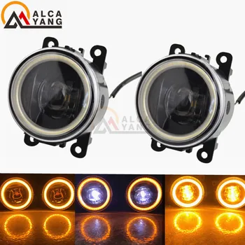 

2 Pieces Car LED Bulb H11 Fog Light + Angel Eye DRL Daytime Running Light 12V For 2005-2015 Ford Ranger