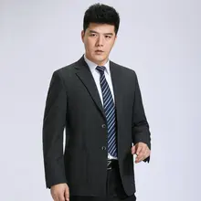 

Men Camel Dark Grey Vertical Stripe Sheep Wool Blazer Smart Casual Elegant Slim Fit Jacket Suit 2022 Spring Autumn Outfits Male