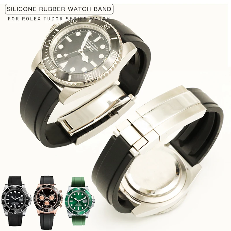Ремешки для наручных часов Rolex DAYTONA SUBMARINER OYSTERFLEX GMT яхта-мастер аксессуары