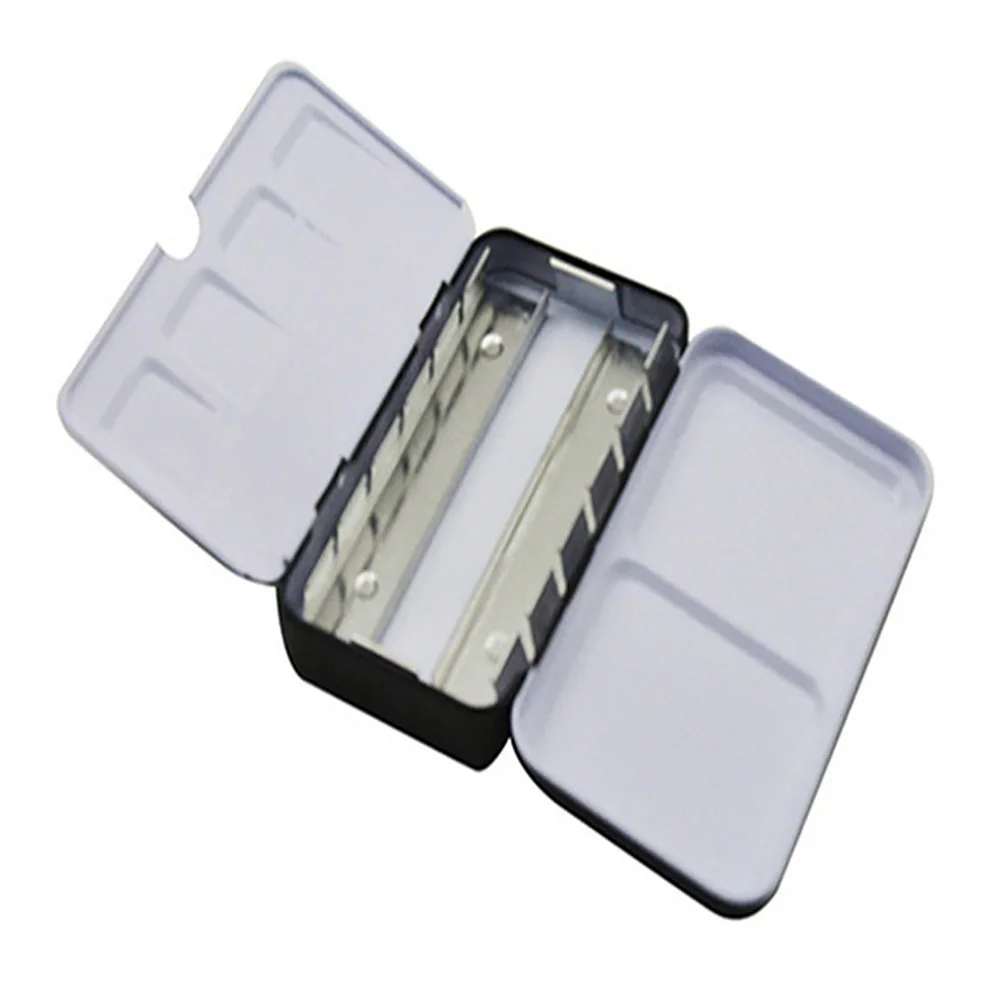 

Multifunction Iron Drawing Palette Art Supplies Students Gift Paint Box Empty Tin Full Pan Solid Watercolor Durable DIY School