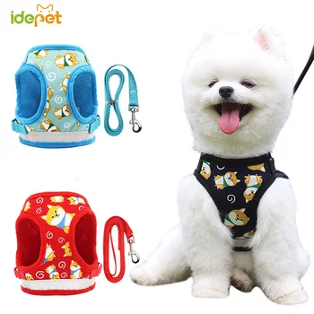 

Dogs Leashes for Pet Dogs Harnesses Jacket Adjustable Pet Vest Harness Leads Puppy Mesh Collar Harness for Cats Dog Supply