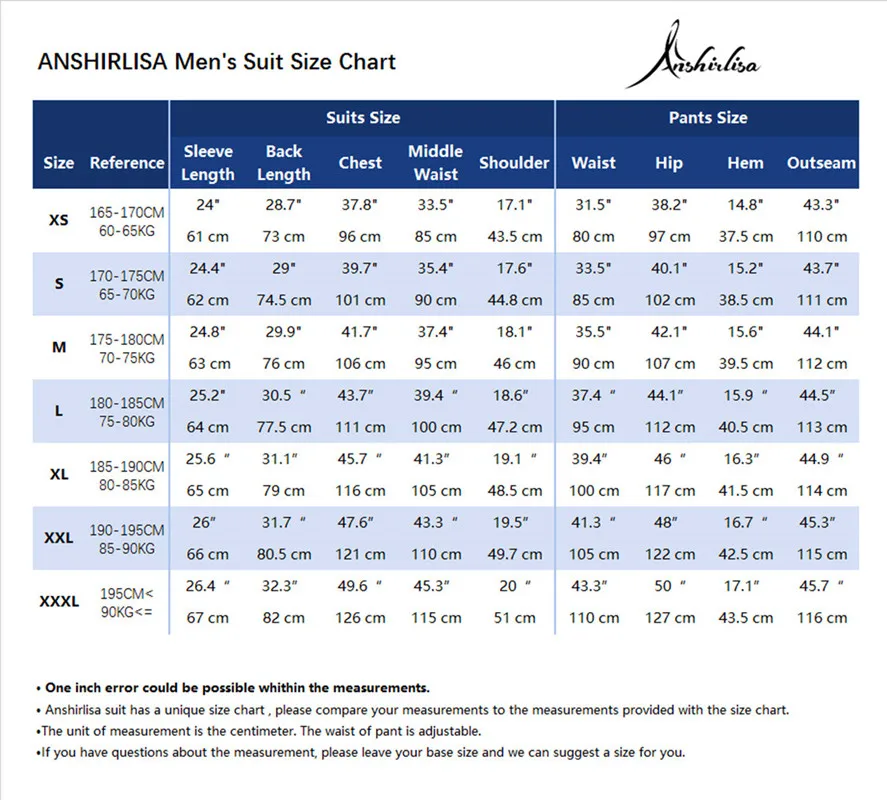 AnshirlisaMensSuitChart