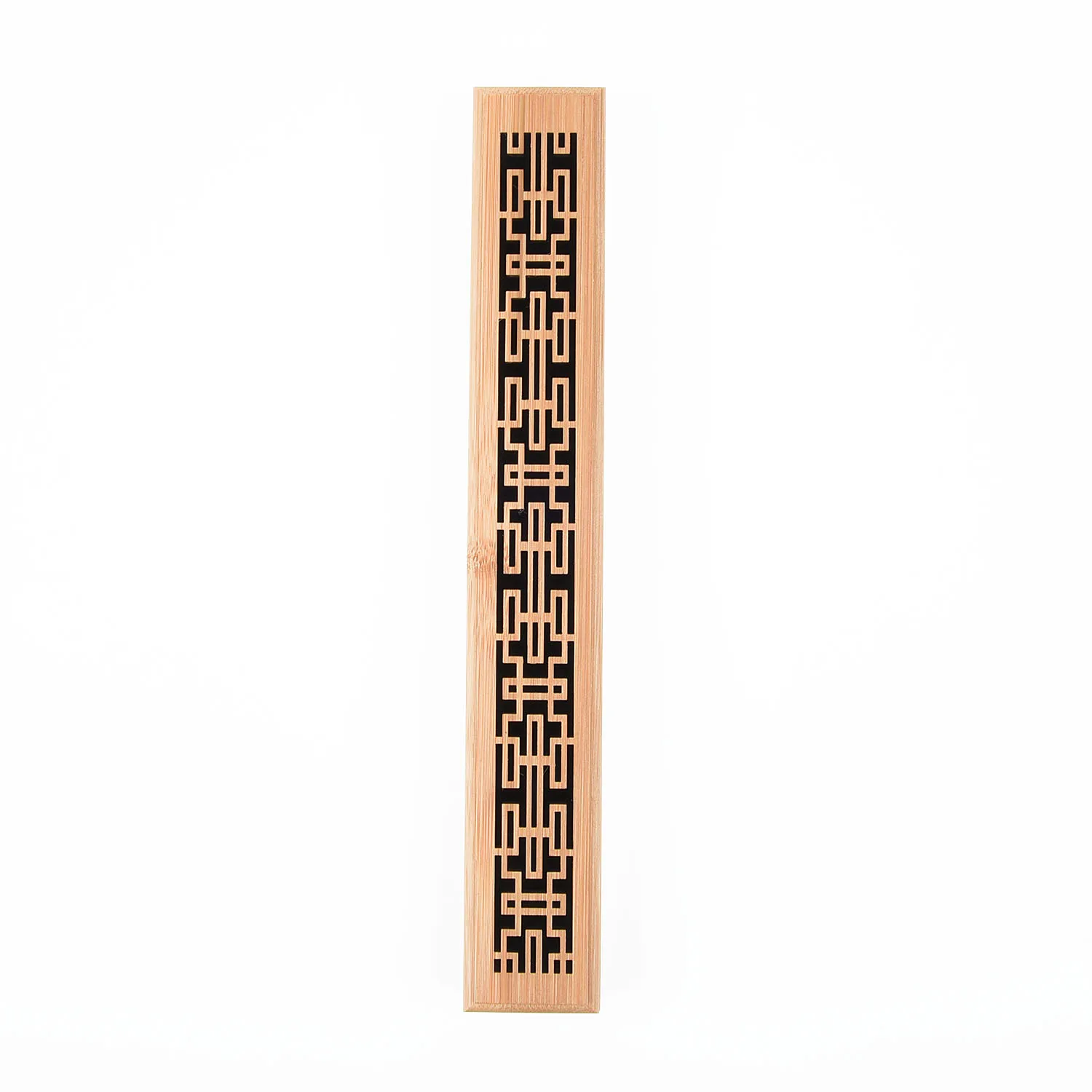 Chinese Ancien Handmade Bamboo Incense Holder Burner Joss Box Stick Home Holder