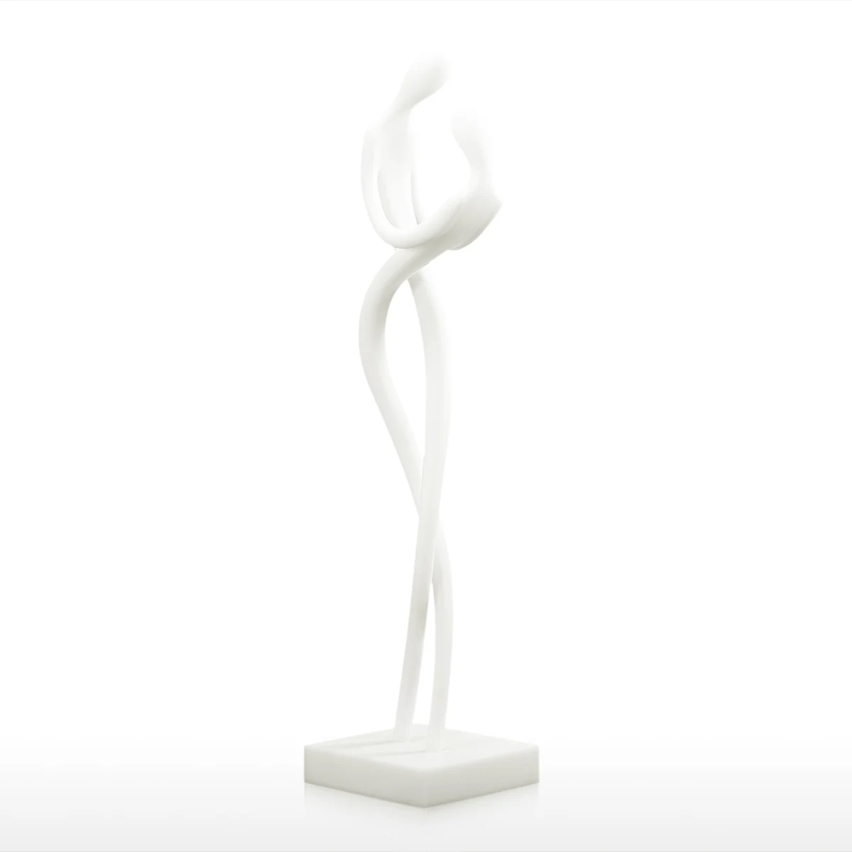 

Hot Delicate Statue Embrace Abstract Modern Statue 3D Printed Sculpture Loving Couple Statue Gift Art Indoor Home Office Decorat