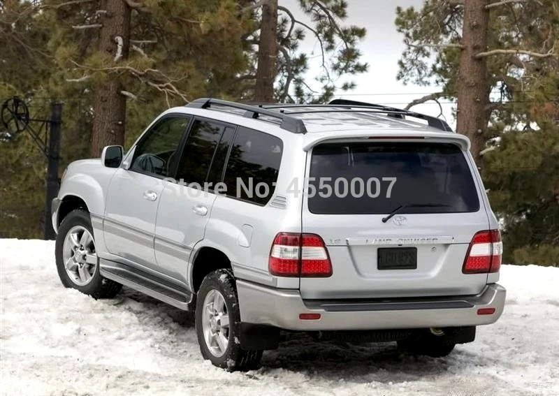Для Toyota Land Cruiser 1998-2004 высококачественный пластиковый спойлер с светильник для land cruiser