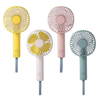 

Mini Desk Fan Portable Mobile Holder Fans Handheld Outdoor USB Fan Small Desktop Office Rechargeable Office Desk Tripod Fan