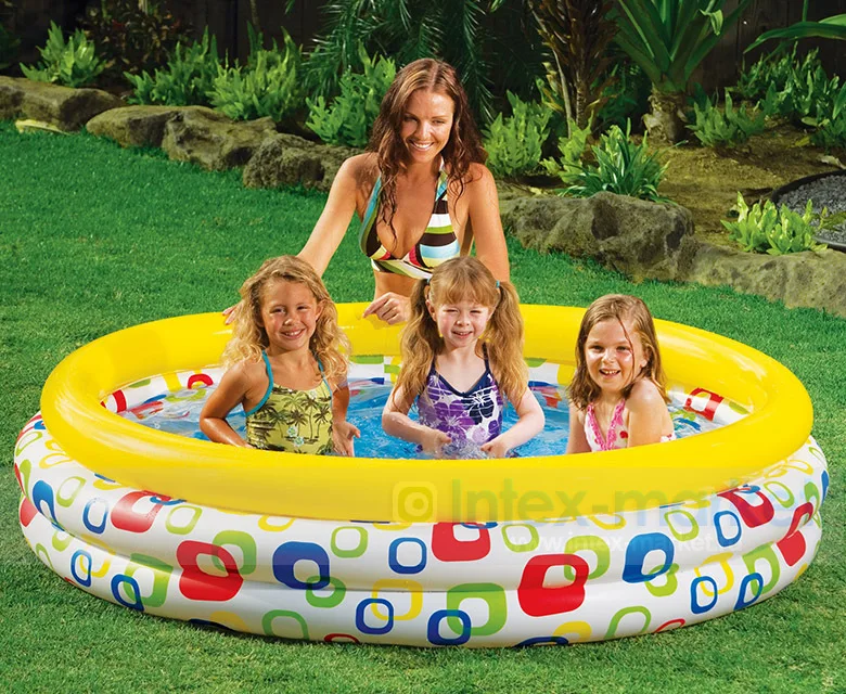 

Origional Product Intex58449 Ultra Large Geometry Inflatable Pool Family Swimming Pool Oceans Ball Pool Sandbox