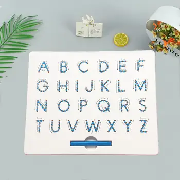 

Kids Magnetic Drawing Board ABC Letters Learning Education Erasable Doodle Plate Enhance children's understanding
