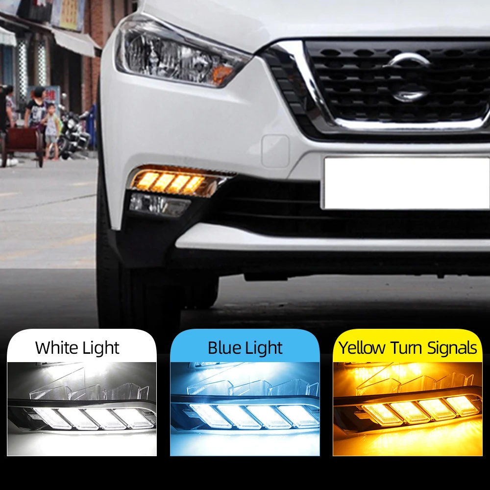 For Nissan Kicks 2016 2017 2018 2019 2020 LED DRL Daytime Running ...