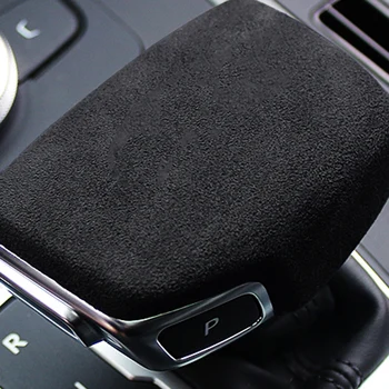 

Leather Selector Lever Handle Gear Shift Knob Handball Cover For- A4 B9 A5 Q7 Q5 2016-2019 4M1713139F