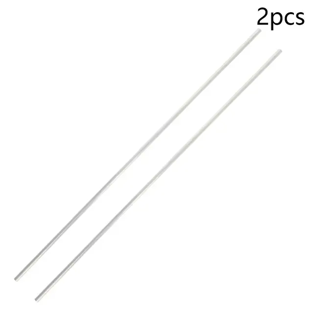 MroMax Top Quality Aluminum Tube 6063 Straight Joint Fitting 3*2/4*2/5*2/5*3/5*4mm Length 300mm 1/2/4pcs Pipe Fitting Facilities 4x2mm 2pcs