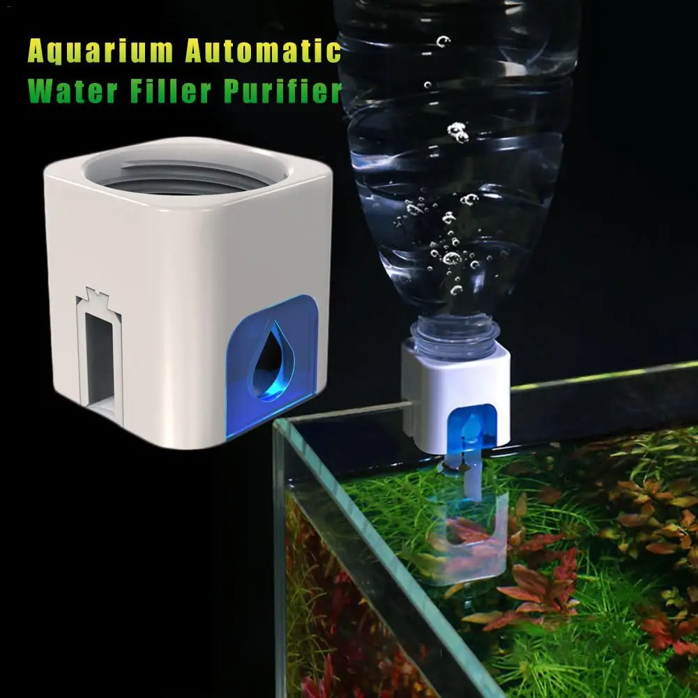 Aquarium Fish Tank Low Noise Plastic Automatic Water Controller Filter Supply Float Ball Valve Aquatic Water Level Controller