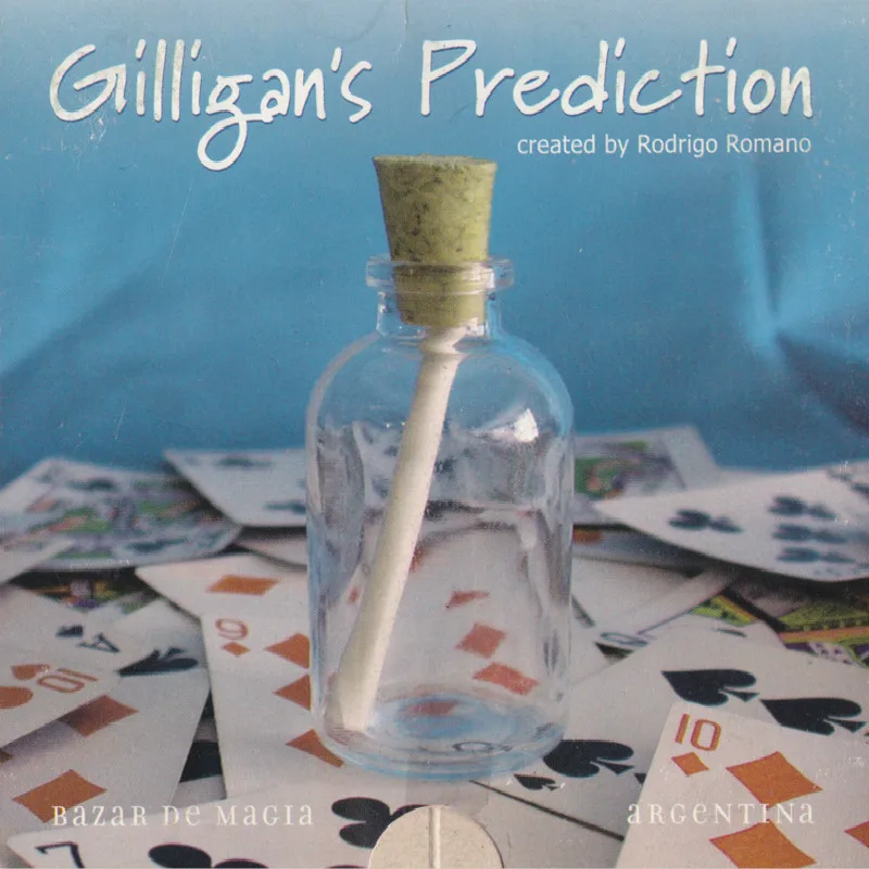 

Gilligan Prediction (Gimmicks And Instruction) - Magic Tricks,Mentalism Magic,Close Up,Super Effect,Street Magic Props
