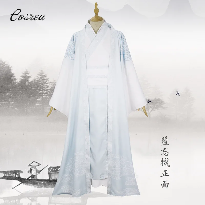 Костюм для косплея Lan Wangji МО дао ЦЗУ Ши оригинальный Чжан древний костюм парик Вэй