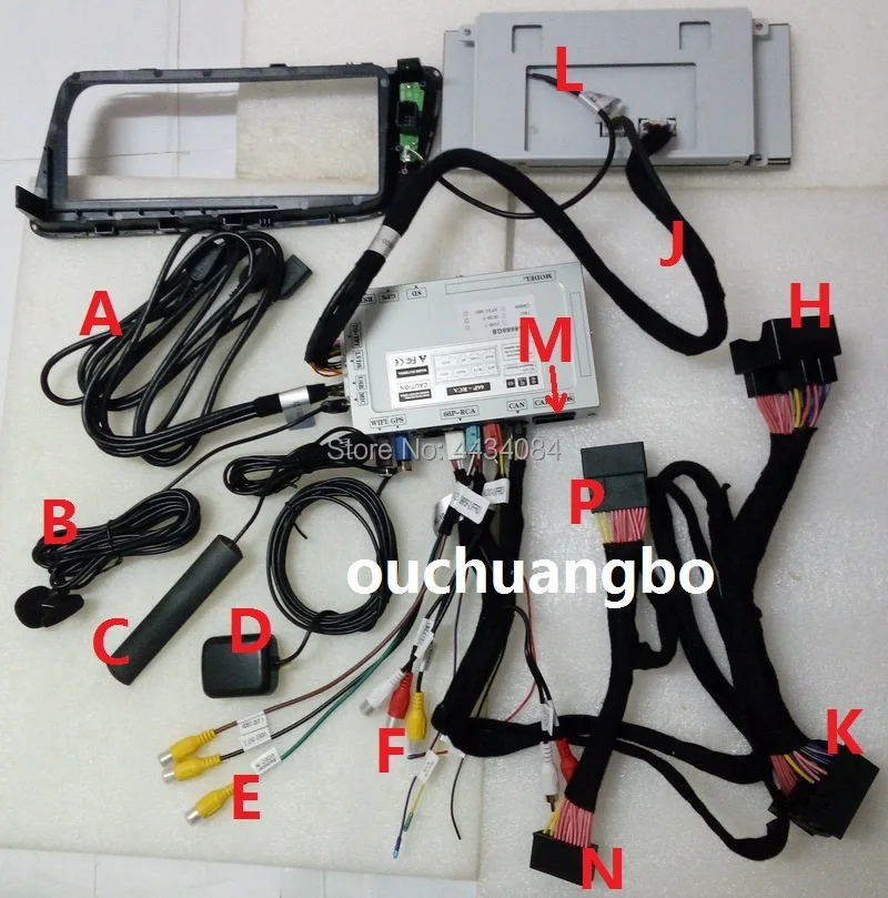 Ouchuangbo 8,8 дюймов Автомобильный Стерео gps радио головка unis для Audi Q5 SQ5 2009- Поддержка 8 ядер 4+ 64 1080P android 9,0 OS карта