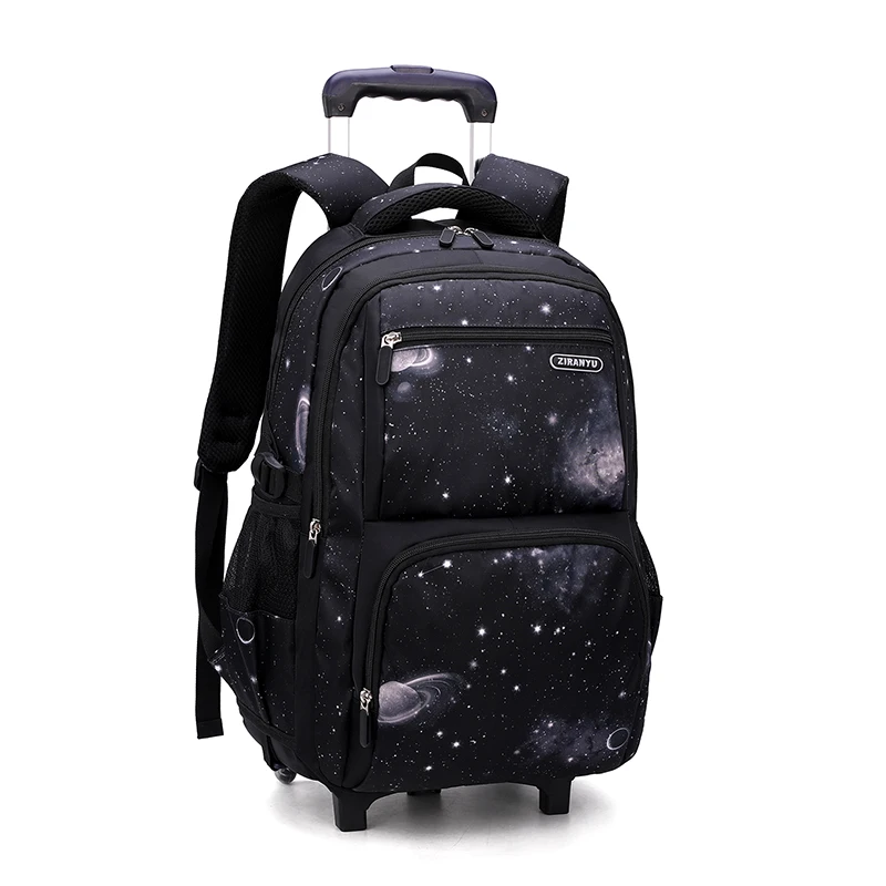 Buy School Backpack Luggage Trolley Wheeled Children Book-Bag Girls with Kid Boys Removable Zn7mzjpbq8D