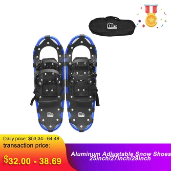 

Snowshoes Women Men Aluminum Snow Shoes with Adjustable Bindings Carrying Tote Bag