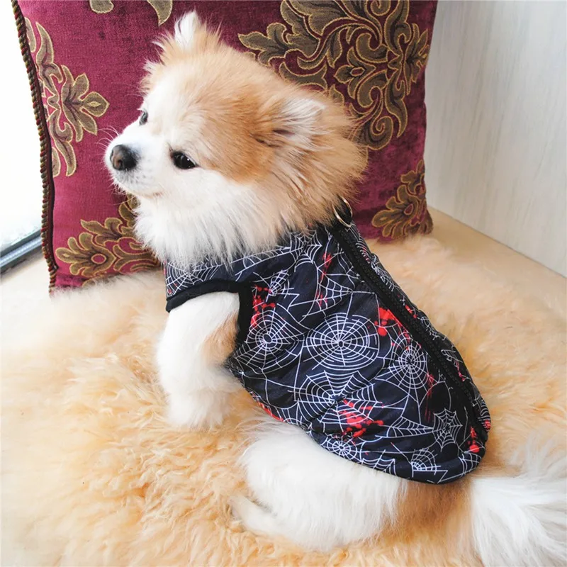 Водонепроницаемое зимнее пальто для собак Щенок Зимний жилет одежда жилетик для маленькой собаки куртка Чихуахуа Йорк Одежда Pet shop без рукавов на молнии