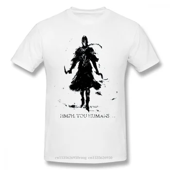 

Men Blade & Soul Fantasy Multiplayer Role-playing Game Black T-Shirt Lord's Blade Ciaran Pure Cotton Tees Harajuku TShirt