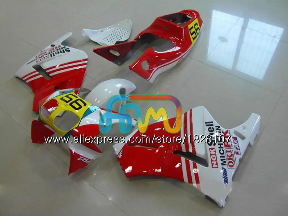 RVF400R NC30 для HONDA VFR400 R V4 VFR400R 91 92 93 94 88BS. 68 ЛРВ Красный Белый VFR 400 R NC35 400R 1991 1992 1993 1994 обтекатель - Цвет: No. 31