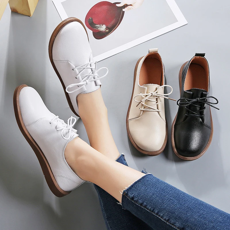 2020 Summer Big Size  Microfiber PU Flat Shoes Square Toe Comfortable Casual Ballet  Women Shoes Patent Leather Platform Shoes