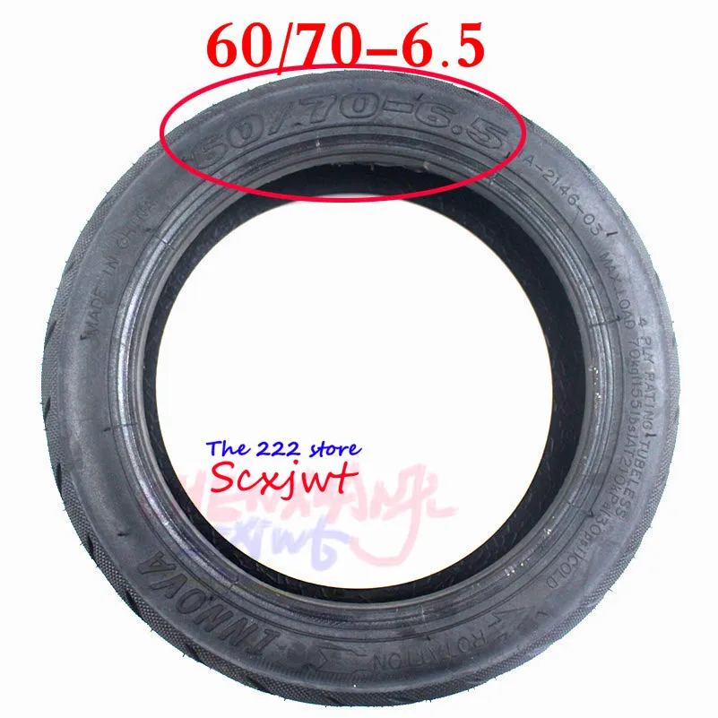 Original Tubeless Tire for Ninebot MAX G30 KickScooter Electric Scooter 10 Inch 60/70-6.5 Front or Rear Tyre Wheel Parts