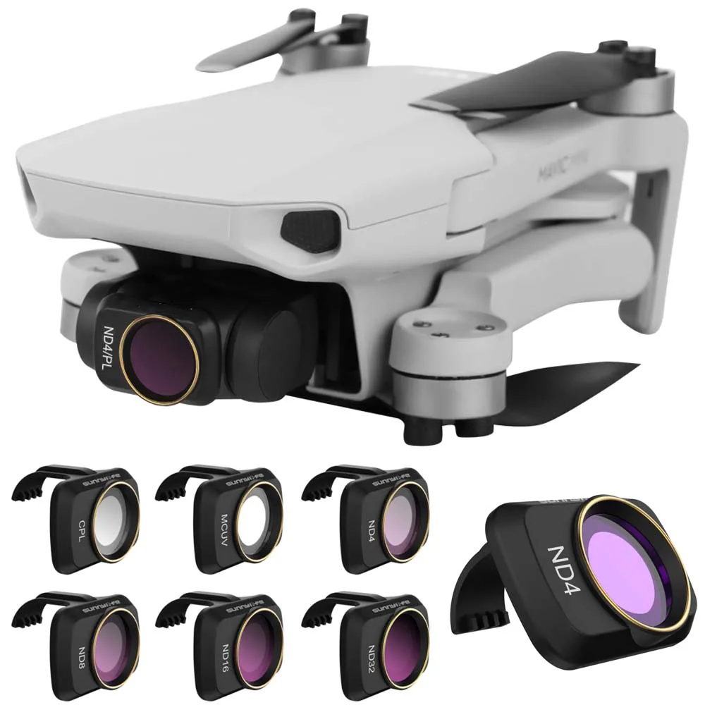 Mega Discount ZYX JINSERTA Camera Lens Filter For DJI Mavic Mini Protective Film MCUV ND4 ND8 ND16 ND32 CPL ND/PL Filters Kit for DJI Mavic Mini 